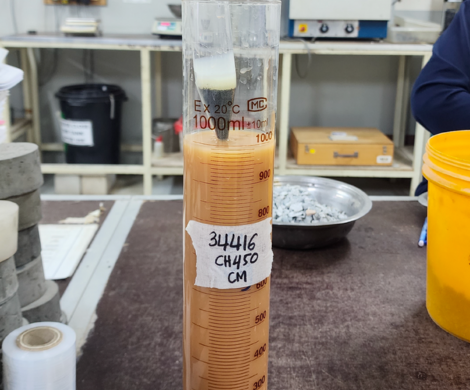 Particle Size Distribution on Soil