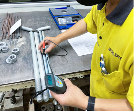 Coating Thickness by Electromagnetic Method