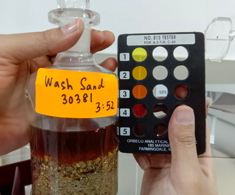 Organic Impurities in Fine Aggregate