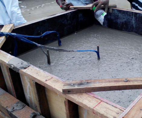 Temperature Monitoring in Fresh Concrete