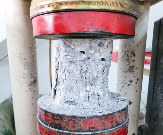 Compressive Strength on Concrete Core