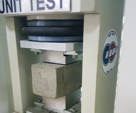 Compressive Strength on Cement Mortar