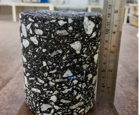 Thickness or Height Measurement of Bituminous Mixtures Specimen