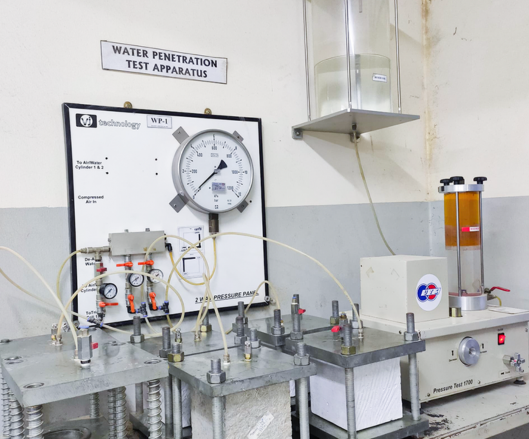 Water Penetration of Hardened Concrete