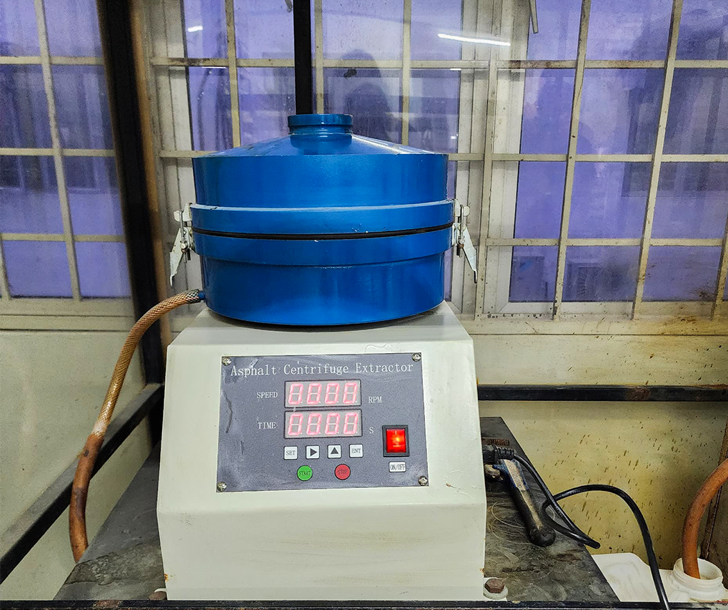 Bitumen Content & Grading of Minerals
